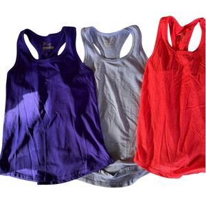 Old navy active purple blue and neon orange shirt bundle size 8